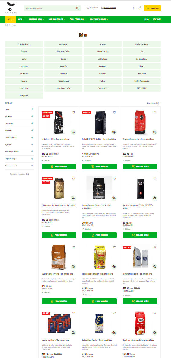 Live shipped product detail page